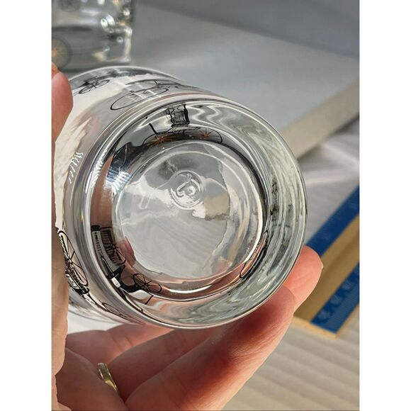 Set of VTG Libbey “ Horseless Carriage” whiskey glasses - Picture 5 of 7